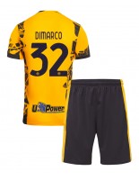 Inter Milan Federico Dimarco #32 Alternativní dres pro děti 2024-25 Krátký Rukáv (+ trenýrky)